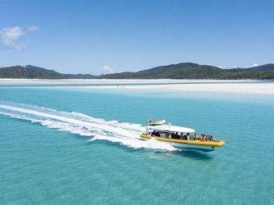 BIG FURY - BOAT PASSING HILL INLET- Thumbnail