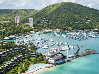CW Hamilton Island- Marina-Ariel view -Thumbnail